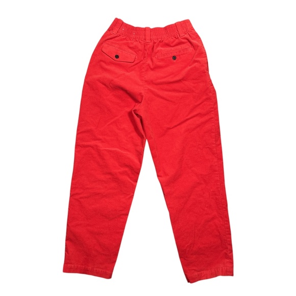 Uniqlo x Marni Orange Corduroy Wide Leg Pleated Pants Womens Medium - Picture 2 of 8